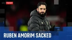Manchester United head coach Ruben Amorim sacked as favourites to replace him are revealed
