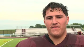 Dorian Bunn full interview at Columbia City Eagles football practice on 8/11/26