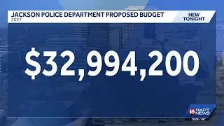 Jackson Police Department proposed budget