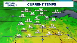The morning forecast for Friday, Sept. 4