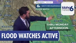 Tropic rain continues to hit eastern Idaho as flood watches continue