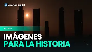Histórico: Las increíbles imágenes del eclipse solar desde distintos puntos de España