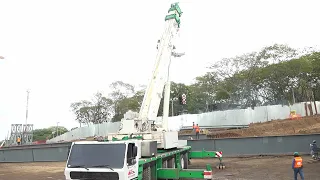 PROGRESS ON ALMA SOUTH OVERPASS