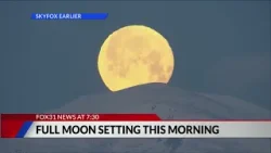 SkyFOX catches full pink moon