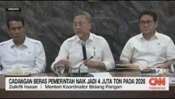 Cadangan Beras Pemerintah Naik Jadi 4 Juta Ton Pada 2026 Cadangan Beras Pemerintah Naik Jadi 4 Juta Ton Pada 2026