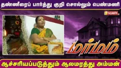 Alamarathu Amman Temple | தண்ணீரைப் பார்த்து குறி சொல்லும் பெண்மணி | Marmam | Vasanth TV