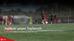 Top Match against Top Favorite: 1. FC Nürnberg hosts Wolfsburg