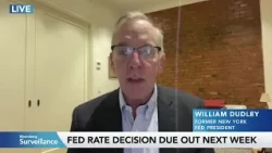 Dudley Sees Fed Likely to Hold With a Hike Coming in December