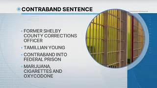 Shelby County ex-correctional officer gets 2 years for drug smuggling