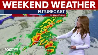NYC weather: Overnight rain and storms make way for Sunday afternoon sun