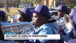 Fans gather for Jackson State homecoming festivities