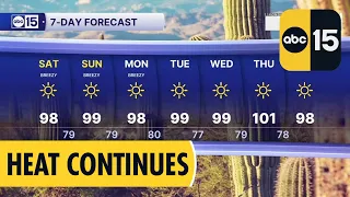 Hot and Breezy Weekend Ahead in Phoenix