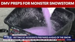DMV prepares for monster winter snowstorm