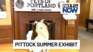 Pittock Mansion opens summer exhibit ‘Pets of Portland’