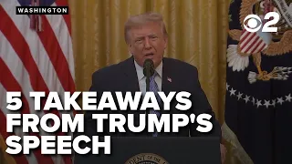 Key takeaways from President Trump's speech on election security and vulnerabilities