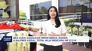 Customs Foils Illegal Imports of Rice, Salt, & Used Clothing, Valued at Rp 27.3 Billion