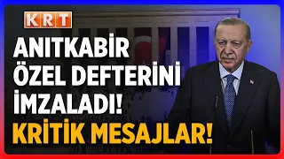 Striking Message from Erdoğan at Anıtkabir: "We Will Not Allow Nefarious Plans!"