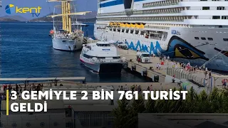 2,761 Tourists Arrive on 3 Cruise Ships