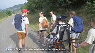 Joëlette chantante : des sommets accessibles à tous