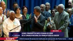 Leonel Fernández encabeza plenaria de cierre de su Congreso Nacional  Franklin Almeyda Rancier