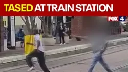 Man arrested after DART passenger tases him in self-defense