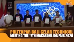 POLTEKPAR BALI HOSTS TECHNICAL MEETING FOR THE 17TH MAKARDHI JOB FAIR 2026