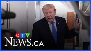 ‘You’ll find out about it”: Trump asked about punishment for Canada wildfires