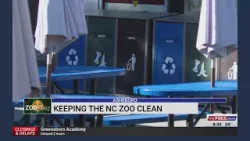 Keeping the North Carolina Zoo clean