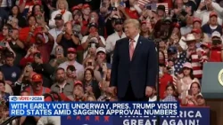 Midterms enter home stretch as President Trump campaigns in red states