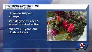 Juvenile charged with second-degree murder in Raytown teen's shooting death