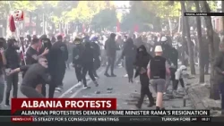 Albanian Protesters Demand Prime Minister Rama's Resignation