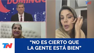 Gladys "La bomba tucumana" on TN de Noche Sunday