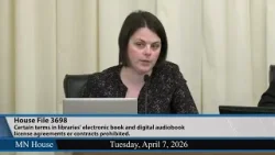Commerce panel votes down bill to regulate digital book contracts for libraries 4/7/26