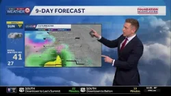 Kansas City to see rain, mix of wintry precipitation Sunday