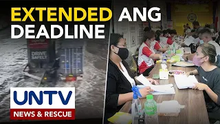 Deadline sa filing ng tax payment sa mga lugar na apektado ng habagat, pinalawig