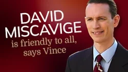 David Miscavige took the time to say hello to all of us individually, Vince says