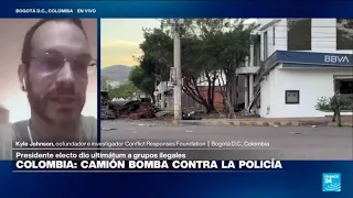Atentado previo a la asunción de De la Espriella: ¿qué viene para Colombia? • FRANCE 24