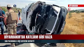 Deadly Accident in Diyarbakır! 5 Dead in Scene of Chaos