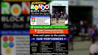 Saint Paul's Rondo Block Party celebrates community with family fun and cultural events on Aug. 1