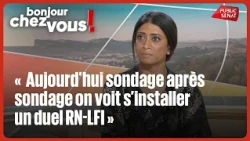 Prisca Thévenot: "Today, poll after poll, we see an RN-LFI duel taking hold"