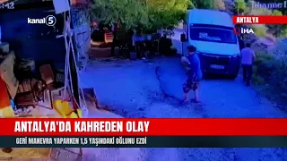 Heartbreaking Incident in Antalya! Father Hits and Kills 1.5-Year-Old Son While Reversing