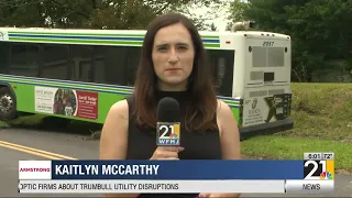 Seven people injured following WRTA bus crash