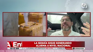 “2026 hasta la fecha ha llovido un 21.6% menos de lo que ha llovido en los años: 2019, 2015 y 2016”.