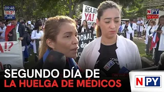 Segundo día de la huelga de médicos