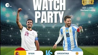 World Cup Final Watch Party LIVE at Boma Hotel, Nairobi | 90+ Podcast On-Site ⚽