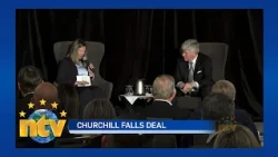 Federal energy minister touts Churchill Falls and Bay du Nord but faces protest on right to strike
