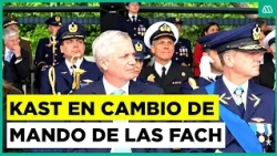 Kast, Boric, and Bachelet cross paths at FACh change of command: Leonardo Romanini takes office