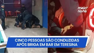 Five people taken into custody after disturbance at bar in the South Zone of Teresina | Meio Norte