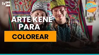 Arte Kené para colorear: aprende, crea y descubre nuestra cultura