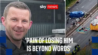 Loved ones pay emotional tributes to police officers killed in Middlesbrough crash